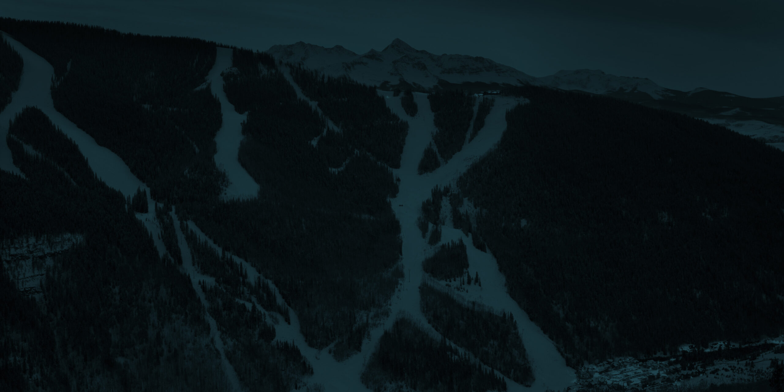 Telluride Ski Mountain with Ski Runs